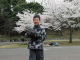 寒かったお花見