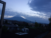 富士山に雪 画像1