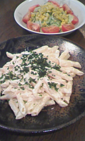 タラモパスタはペンネで正解 画像1