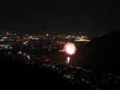 山頂から花火を見下ろした♪ 画像2
