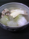 鶏と冬瓜のスープ煮