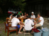 8/12 合宿でのジョグウォーク 画像2