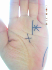 宝くじが当たる手相 画像1