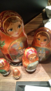 初マトリョーシカ。ロシア。