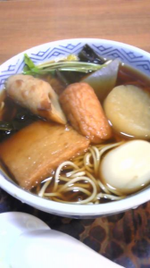 おでんそば。 画像1