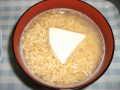 焼きそばをラーメンで