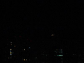 夜空に飛行船。 画像1