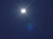 夜空に飛行船。 画像2