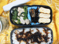 鶏肉とほうれん草の炒め物弁当