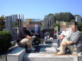 ↑：伯母の一周忌法要。 画像3