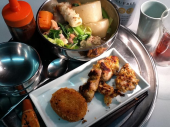 朝から残りカレーで 画像2