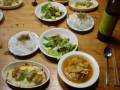 朝から土掘り
