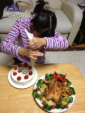 ↑：イブに暴食☆ 画像1