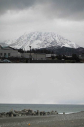 雪山と日本海 画像2