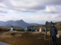 8時間山登りしました！