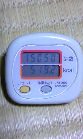 昨日の歩数 画像1