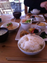 ジムと散髪とそらのね食堂。