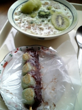 昨夜いただいたダンゴ、チンして食べたら旨かった！ 画像1