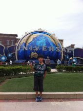 金環日食と平日のUSJ 画像2