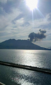 桜島と薩摩富士 画像1