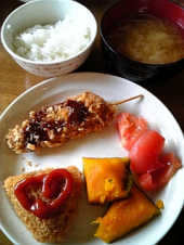 豚屋のレバ唐串、最高！ 画像2