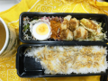 コロッケとしらす御飯