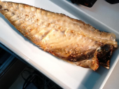 ゴマトロアジを焼く 画像2