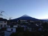富士山雪化粧 画像1