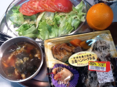 朝あまりものの弁当 画像1