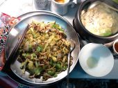 焼うどんから豚汁へ 画像2
