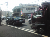 真ん前で事故…↑ 画像1