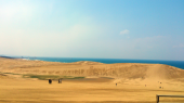 自転車で砂丘～浦富海岸↵ 晴れ 画像3
