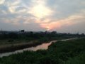 夕方の雷雨♪