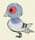 『鳩、驚く！』 画像2