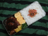 鶏照焼き　と　ひやむぎ 画像1