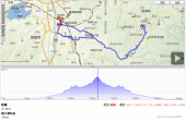 自転車で殿ダム～大坂↵ 晴れ 画像1
