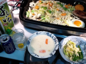 野菜炒めハンバーグ 画像2