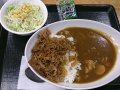 朝カレー。