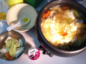 湯豆腐風をゴマだれポン酢 画像3