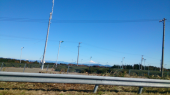 富士山を見ながら走行中 画像1