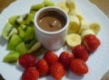 チョコレートフォンデュ