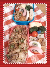 ☆ひな祭り弁当～(*^_^*) 画像1