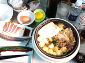 安い牛肉だけどもすき焼き 画像2
