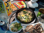 生アジの開きを二匹焼くが 画像2