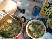 おでん君最終間近と牛丼並 画像2