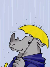 突然豪雨 画像1