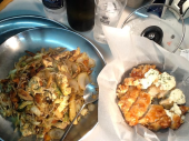 大盛り野菜炒めと鳥南蛮と 画像2