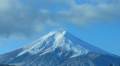 冬の富士山の姿になった