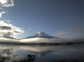 冬の富士山の姿になった