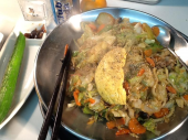 大盛り焼うどんとひさびさ 画像2